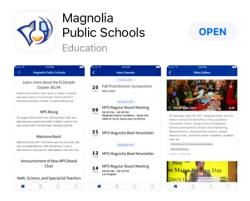 New branded app for Magnolia Public Schools has launched!