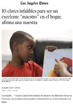 LA Times en Español highlights MSA-7 teacher